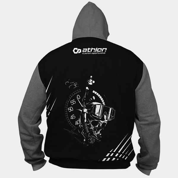 Bottom timer Pullover Hoodie