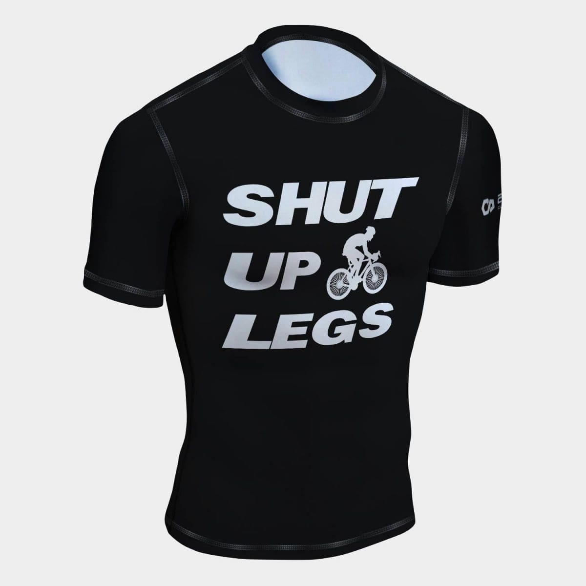 shut up legs cycling rash guard