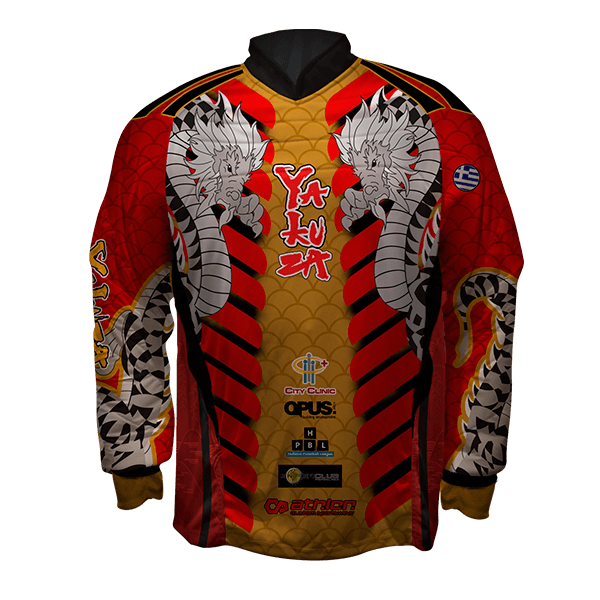 What to wear to play paintball? Padded, extra stiched paintball jersey by Athlon