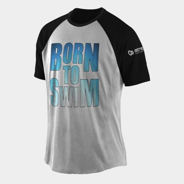 born to swim t-shirt