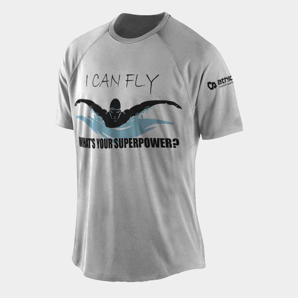 I can fly swim entusiast T-shirt
