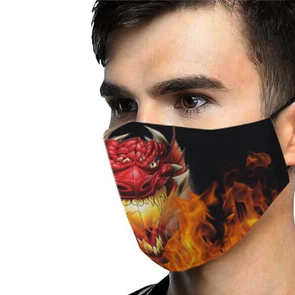role playing game dragon breath mask